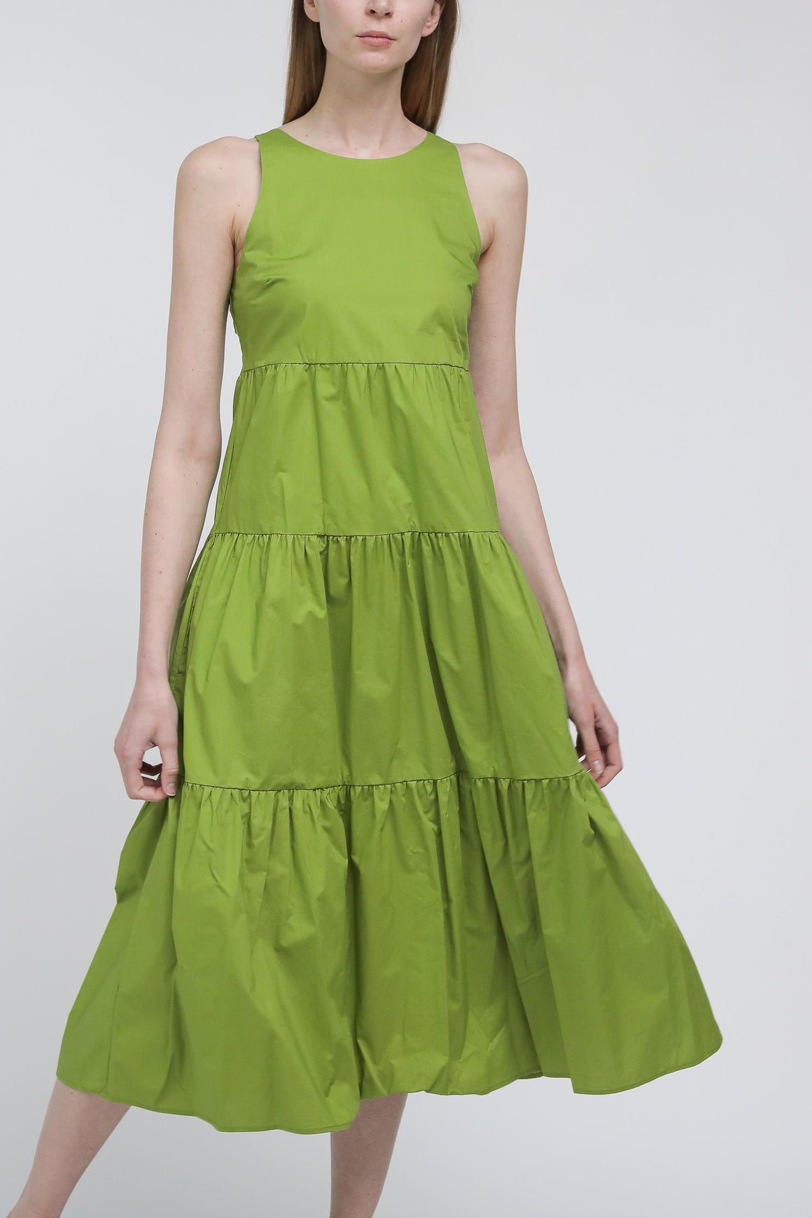  Patrizia Pepe Abito Lungo Green Woman - 1