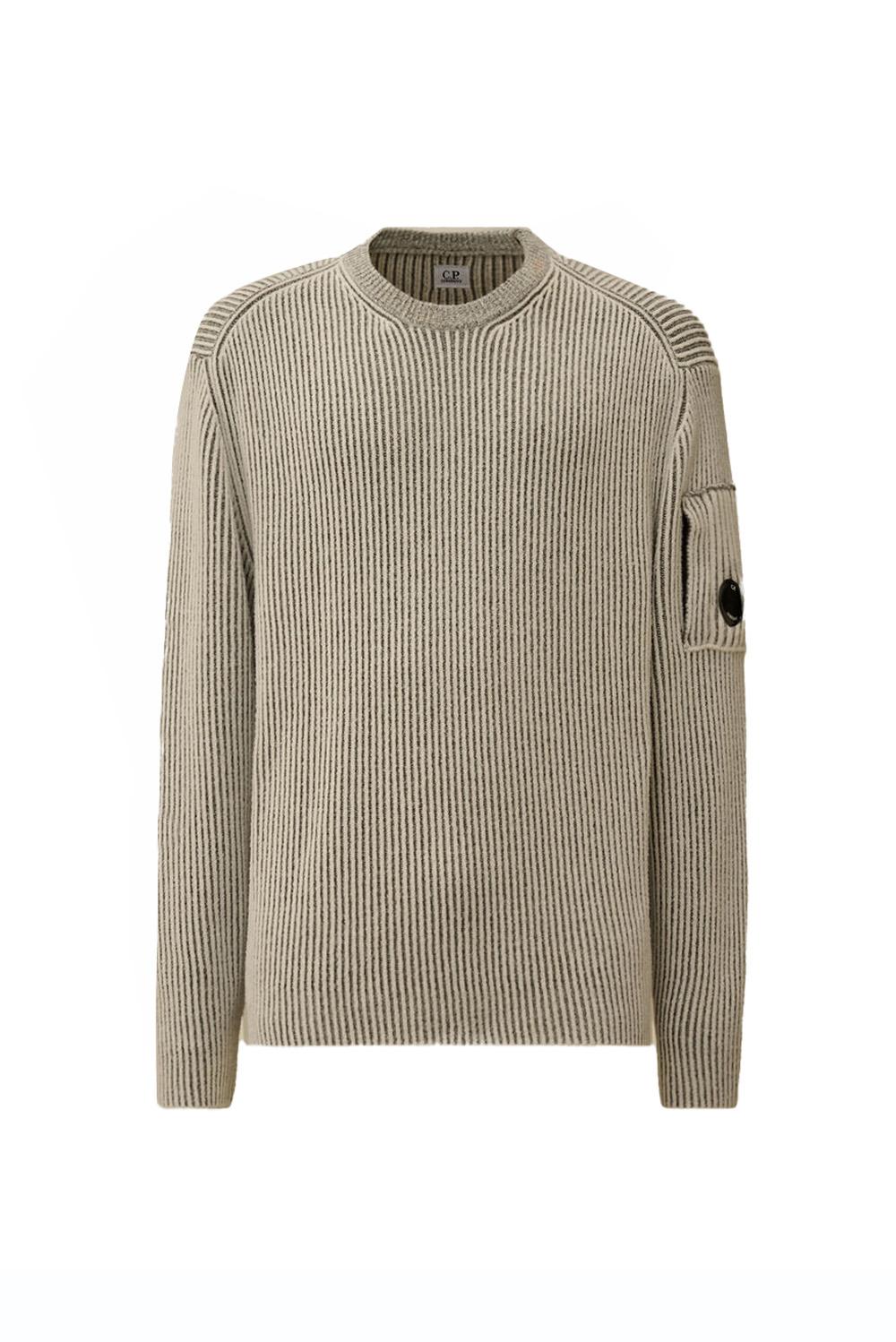  Cp Company Maglione Girocollo Gunmetal Uomo - 1