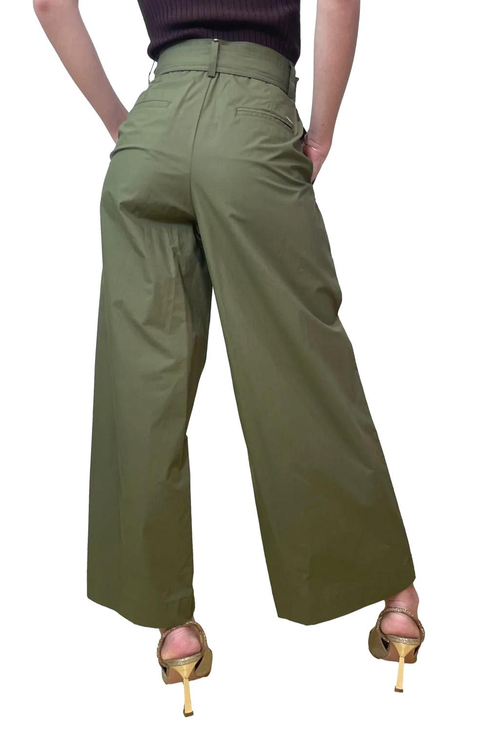  Liu Jo Pantaloni Largo Verde Woman - 3