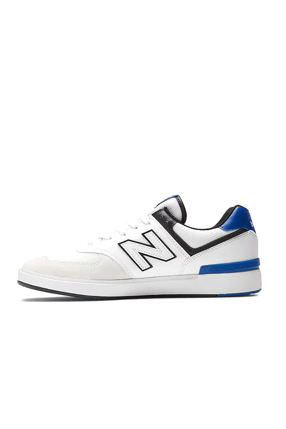  New Balance Ct574 Sneakers White/royal Woman - 5