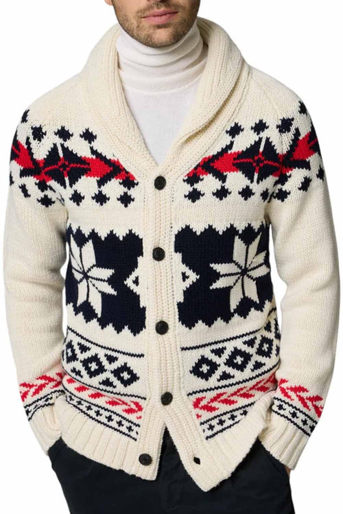 Saint Barth Cardigan Nordic Aztec