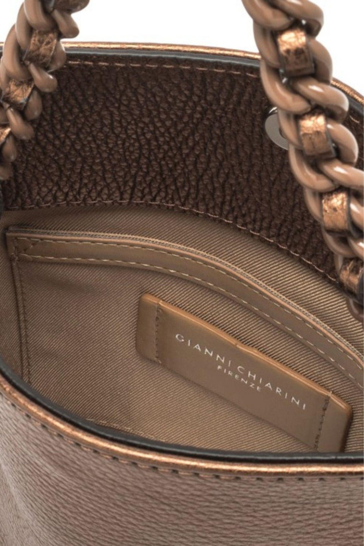  Gianni Chiarini Borsa Colore Ruggine Toasted Woman - 4