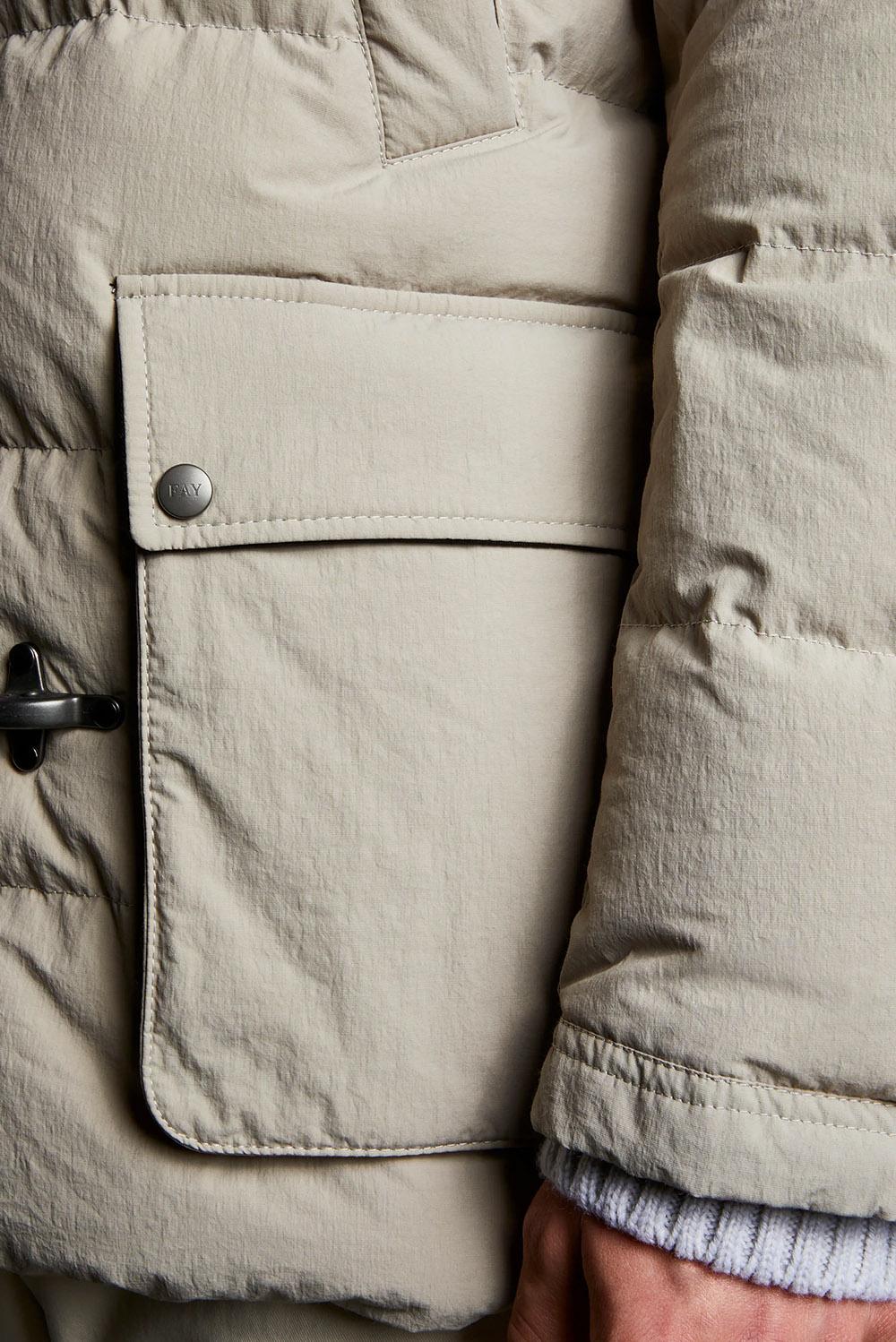  Fay Piumino Double Front Beige Uomo - 5