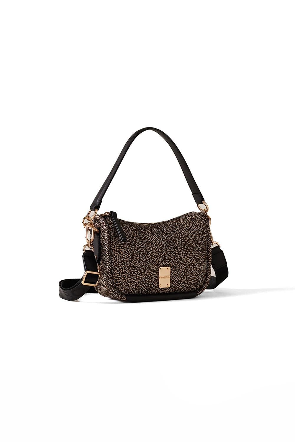 Borbonese Cahier Hobo Small Op Natural Woman - 2