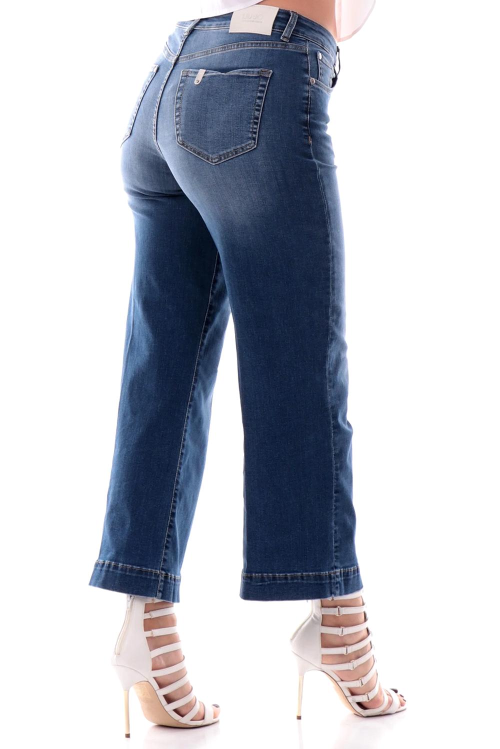  Liu Jo Jeans Cropped Flare Blu Woman - 6