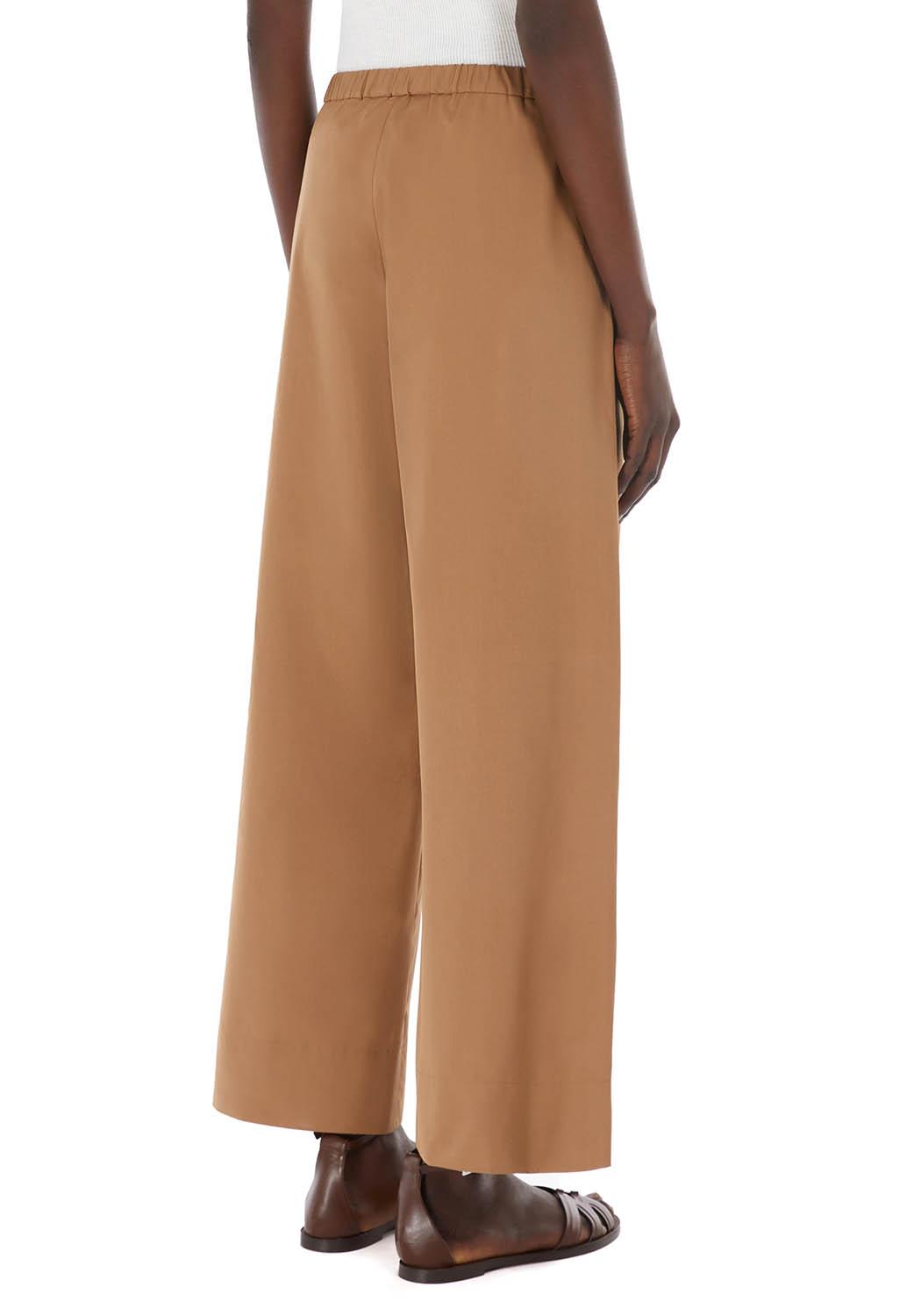  Max Mara Pantaloni Argento Camel Woman - 3