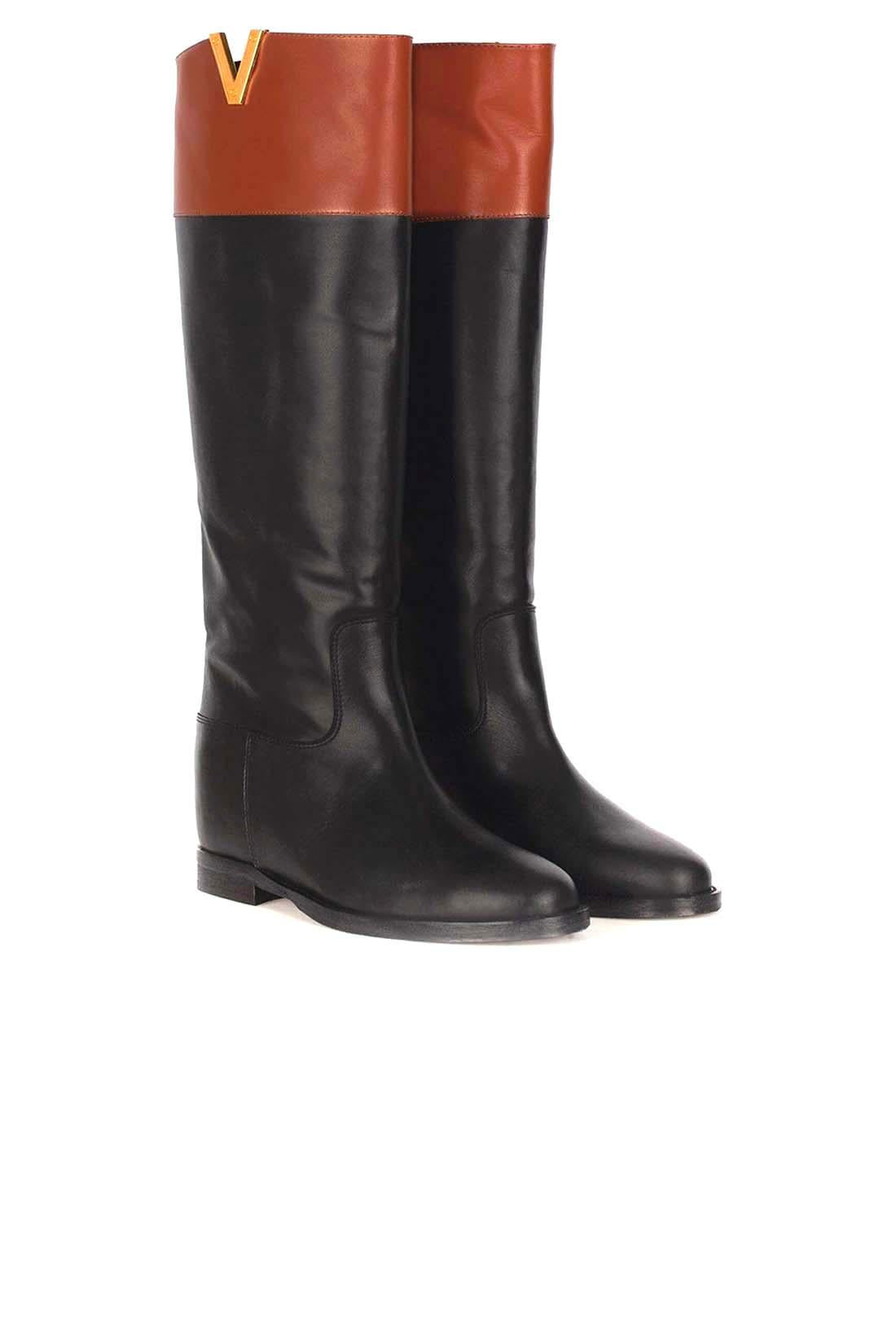  Via Roma 15 Boot Nero Woman - 2