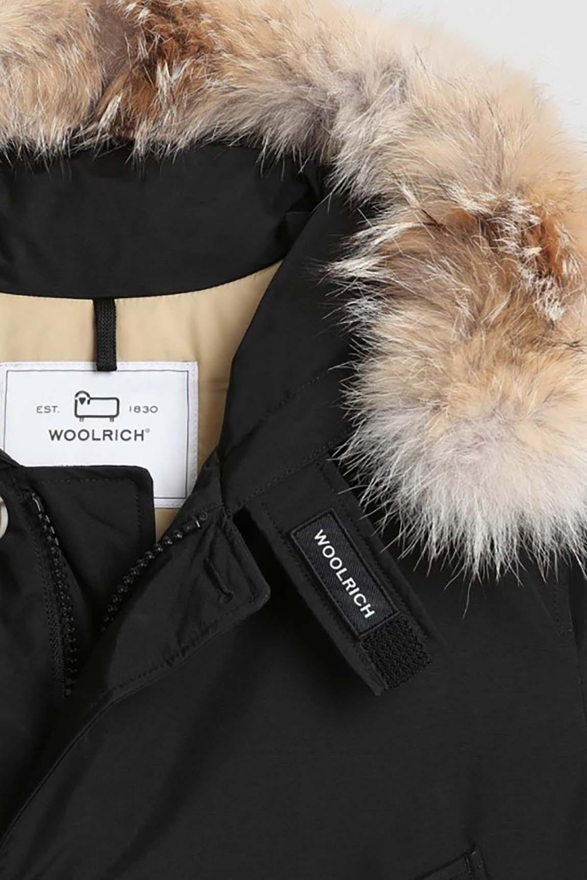  Woolrich Arctic Parka In Ramar Black Uomo - 5