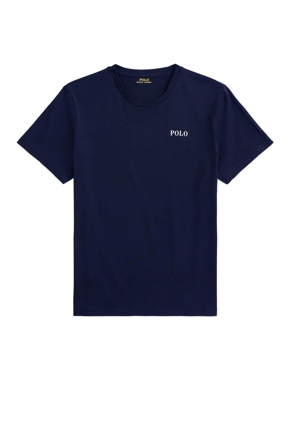  Ralph Lauren T-shirt Logo Navy Uomo - 1