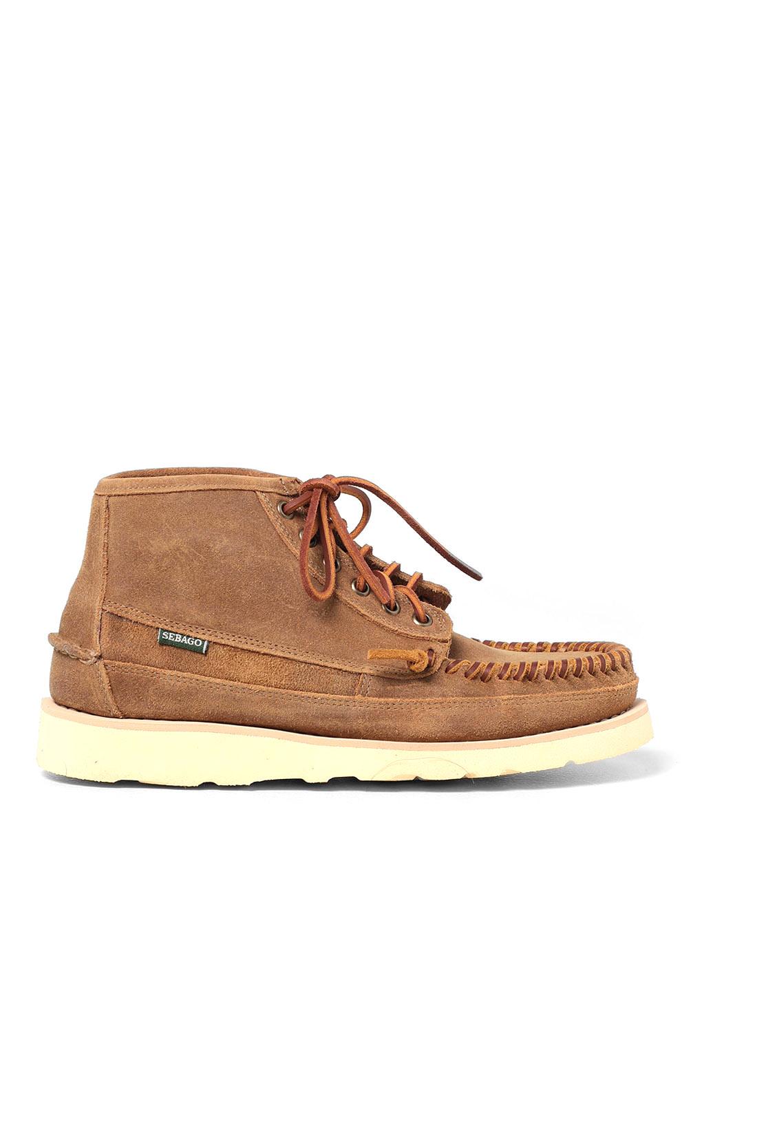  Sebago Stringato Keuka Beige Camel Uomo - 1