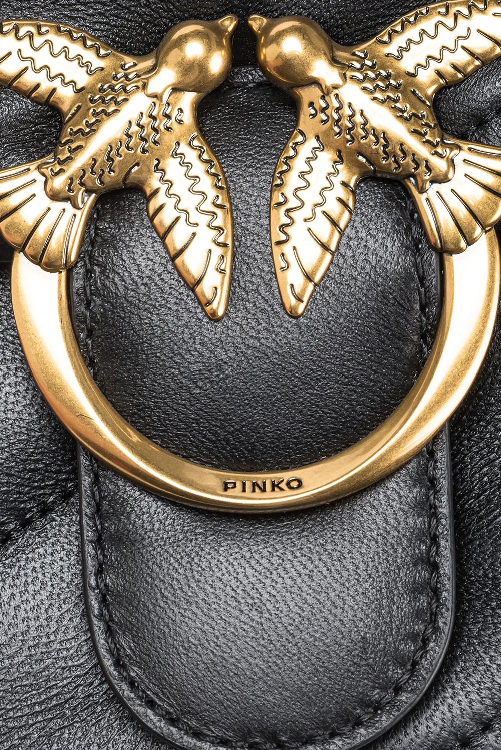  Pinko Love Puff Classic Nero Oro Woman - 3