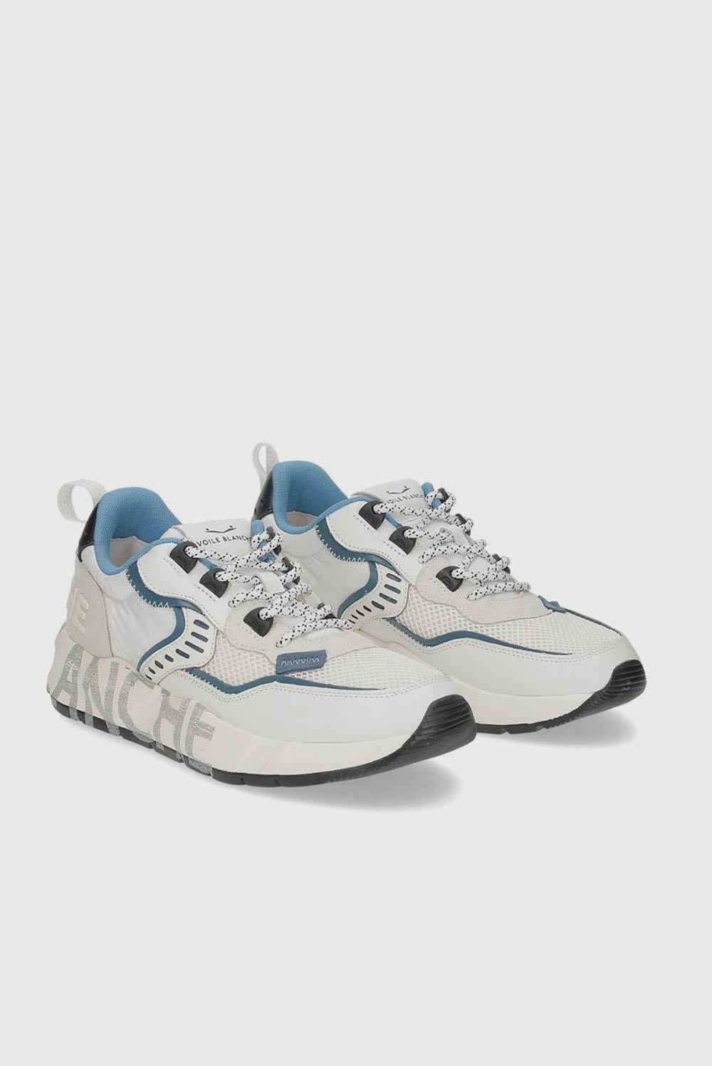  Voile Blanche Sneaker Club01 White Uomo - 2