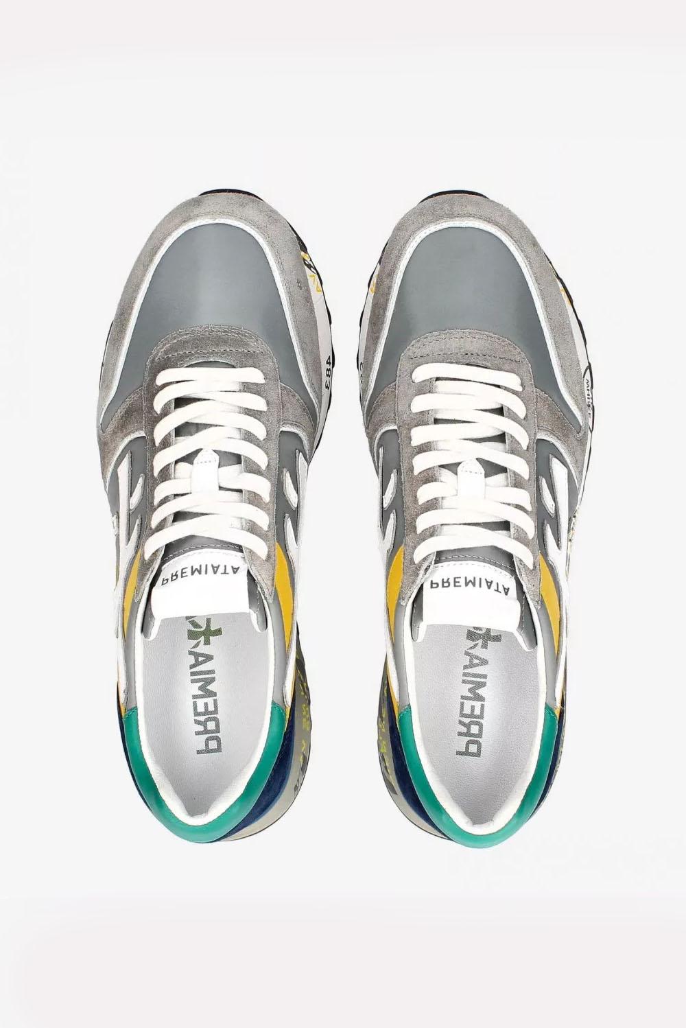  Premiata Sneakers Mick Grey Uomo - 4