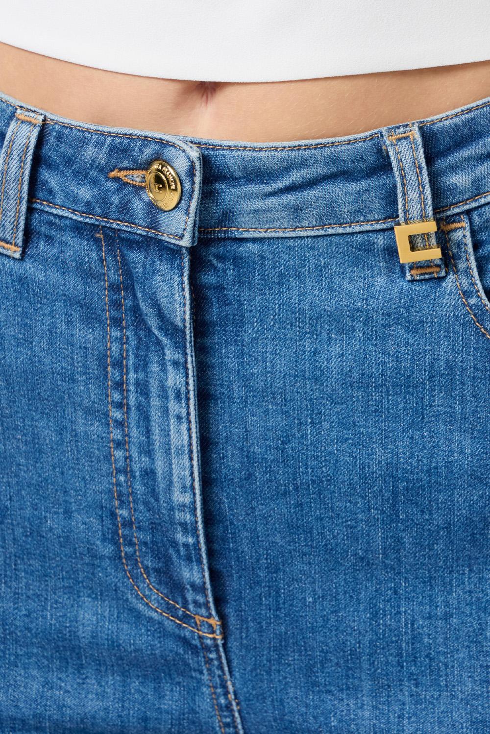  Elisabetta Franchi Jeans Skinny Light Blue Woman - 4