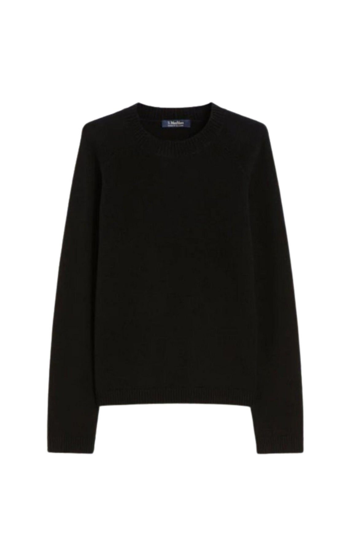  Max Mara Maglione Damasco Lana Cashmere Nero Woman - 1