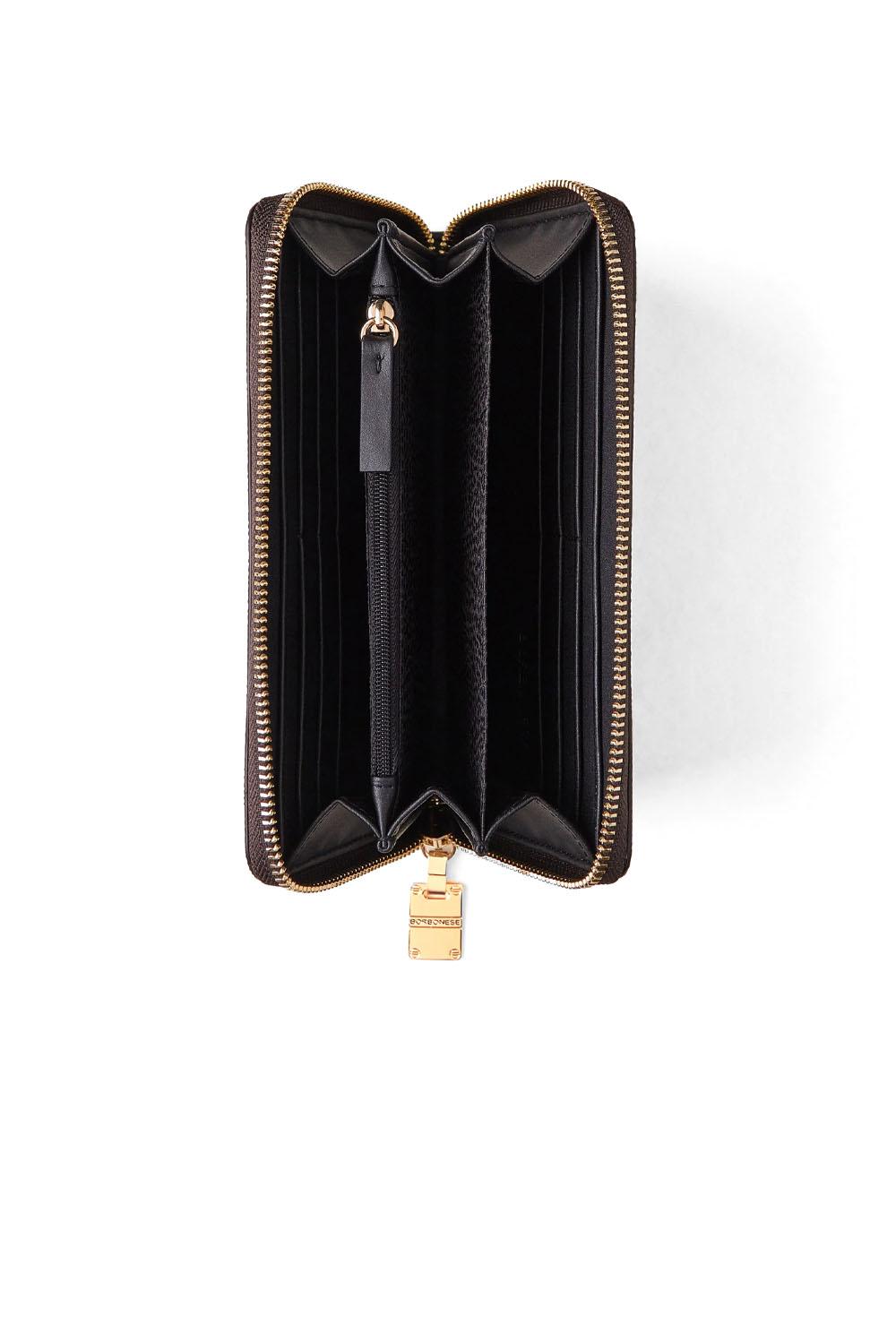  Borbonese Portafoglio Vite Zip Op Natural Woman - 4