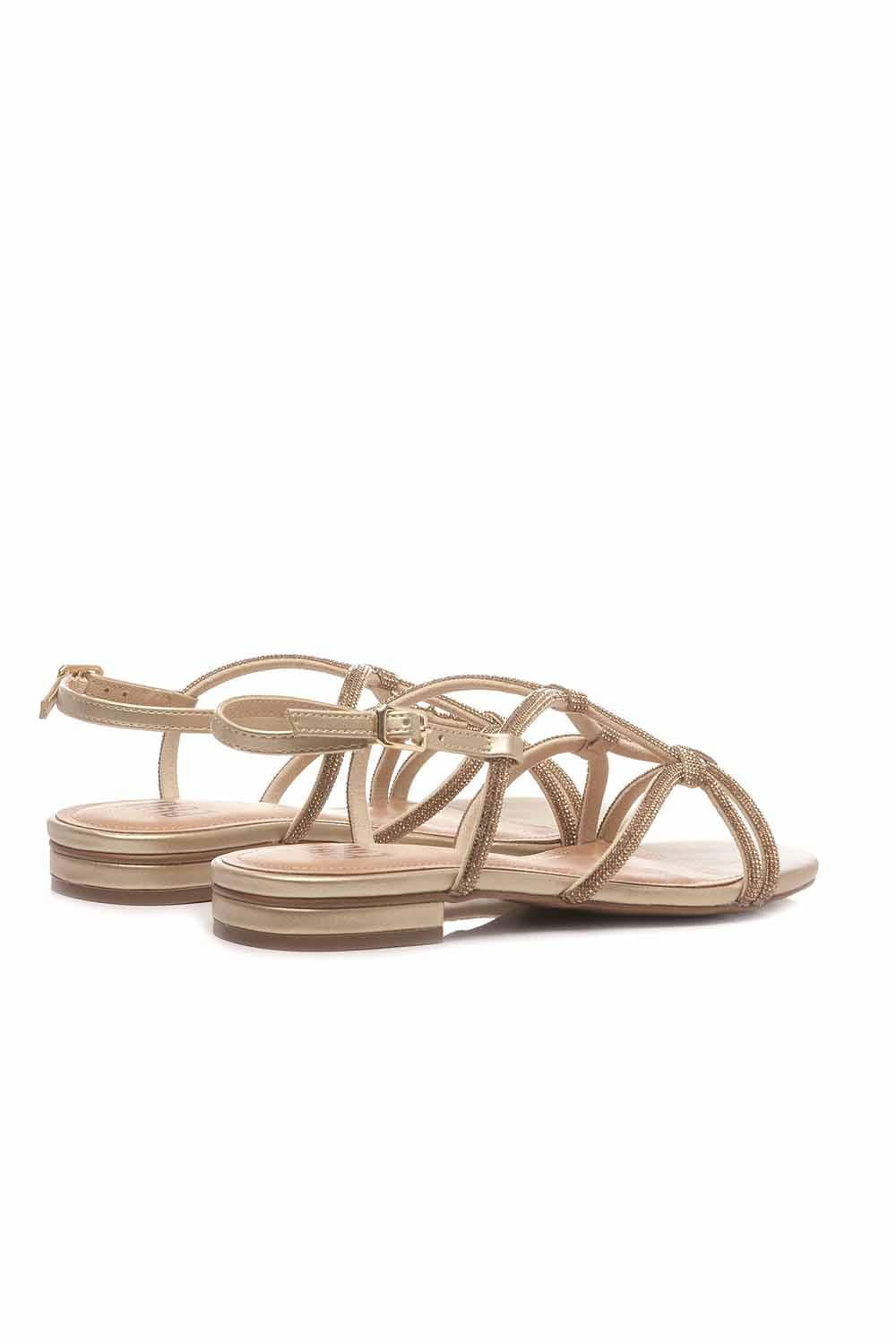  Bibi Lou Sandali Open Toe Oro Woman - 3