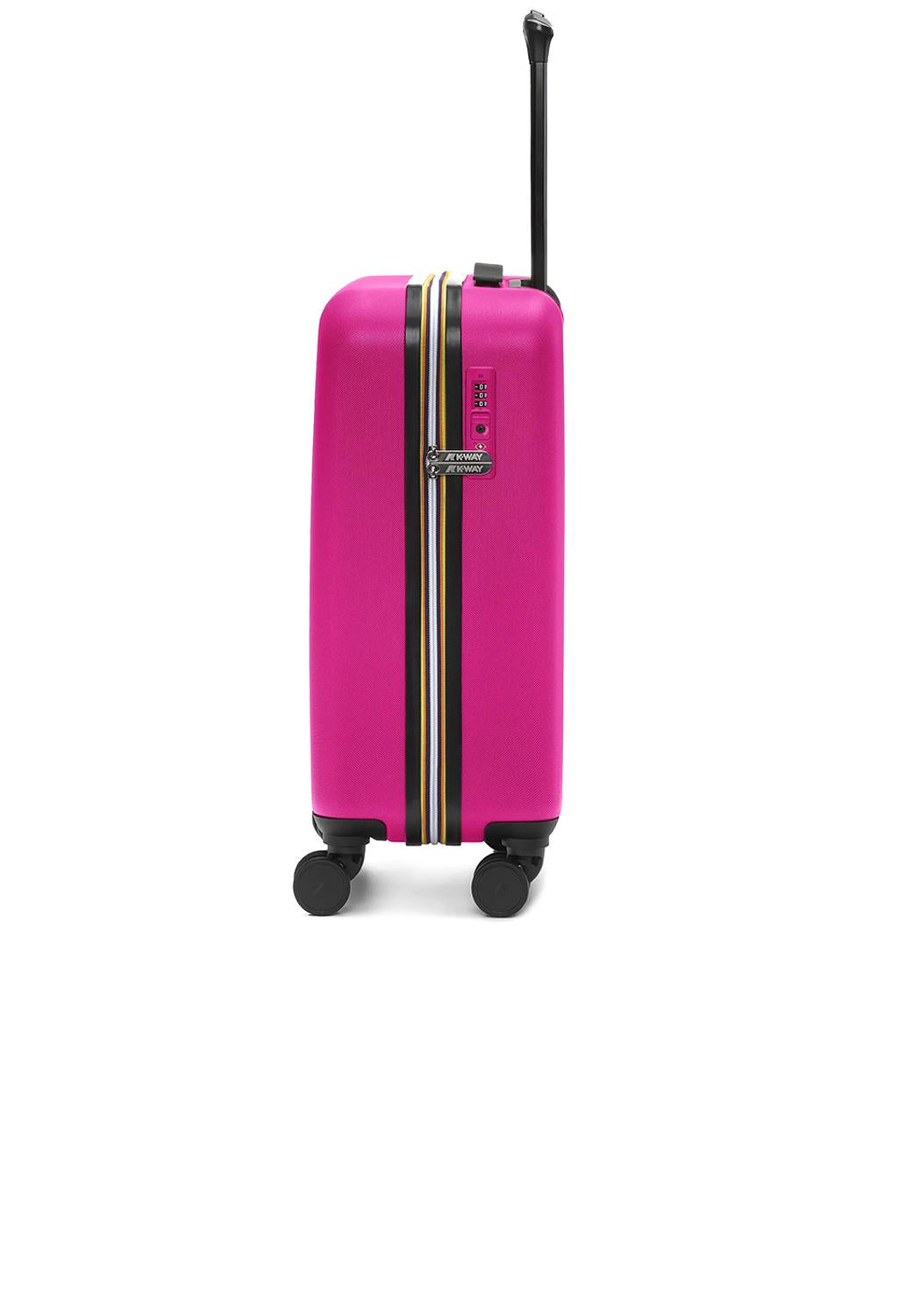  K-way Cabin Trolley Small Pink Blu Woman - 5
