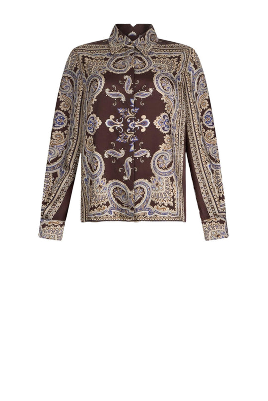 LIU JO Camicia in twill stampato