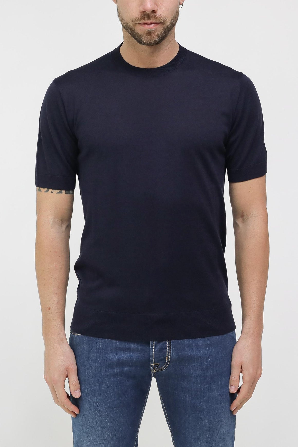  Paolo Pecora T-shirt Blu Uomo - 1
