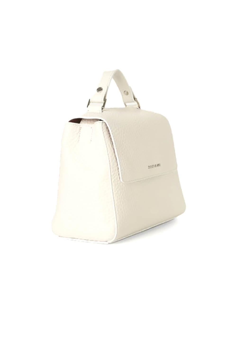  Orciani Borsa Sveva Soft Medium Bianco Woman - 5