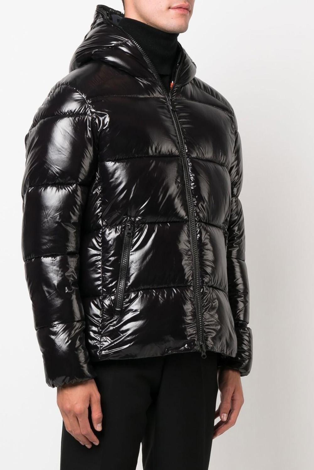  Save The Duck Piumino Edgard Black Uomo - 5