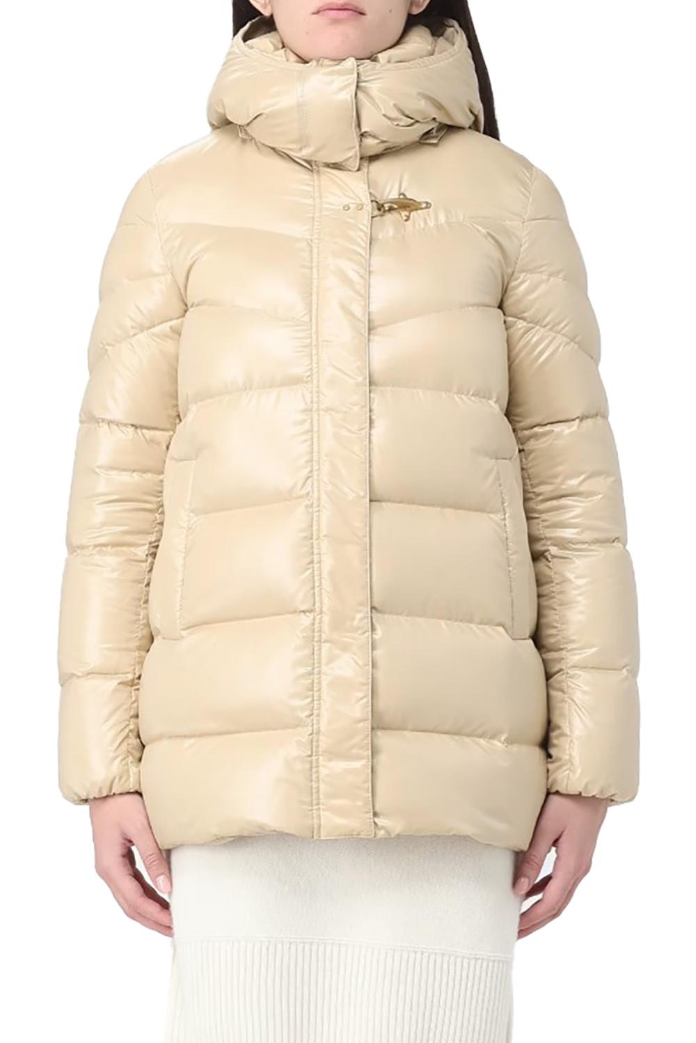  Fay Piumino Con Cappuccio Burro Woman - 2