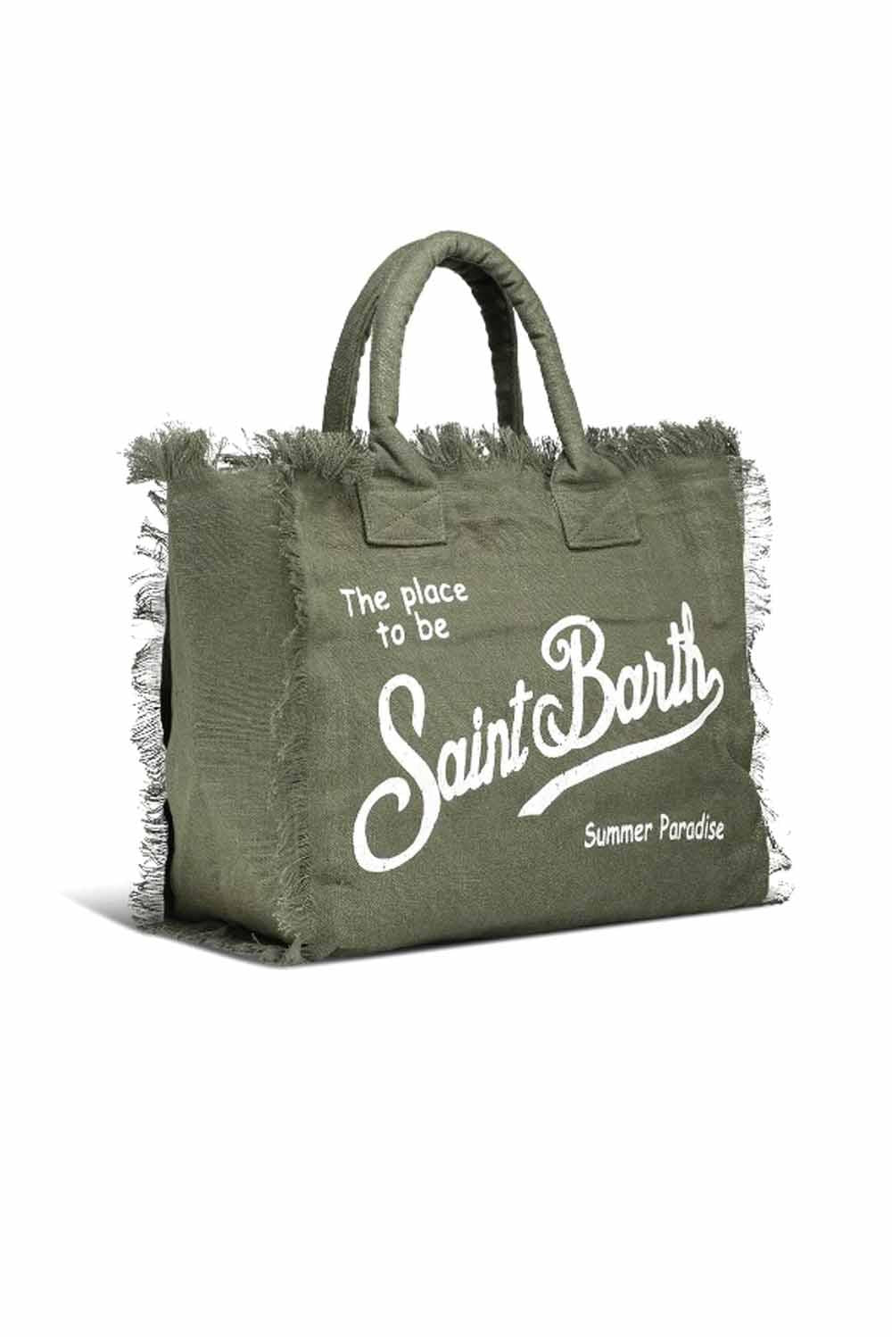  Mc2 Saint Barth Borsa Vanity Linen Woman - 2