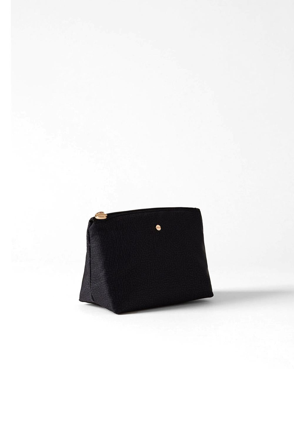  Borbonese Pochette Portaoggetti Classica Medium Nero Woman - 2