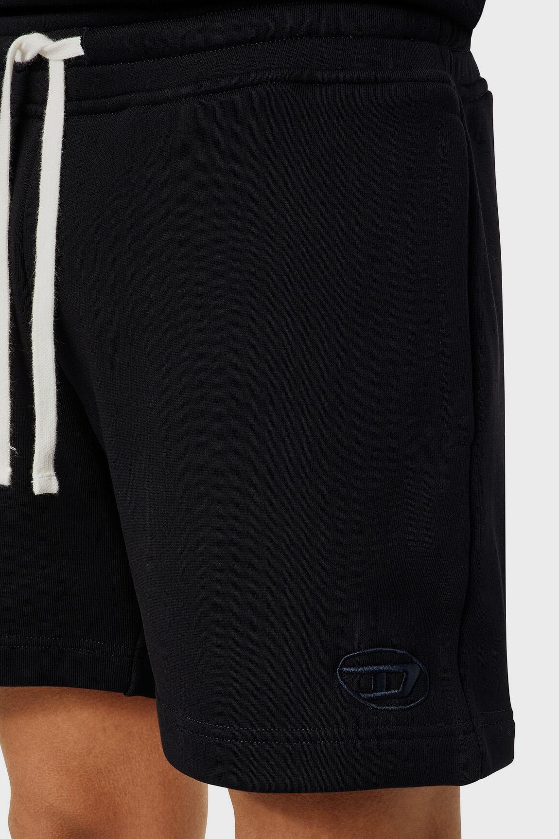  Diesel Jersey Shorts Black Uomo - 3
