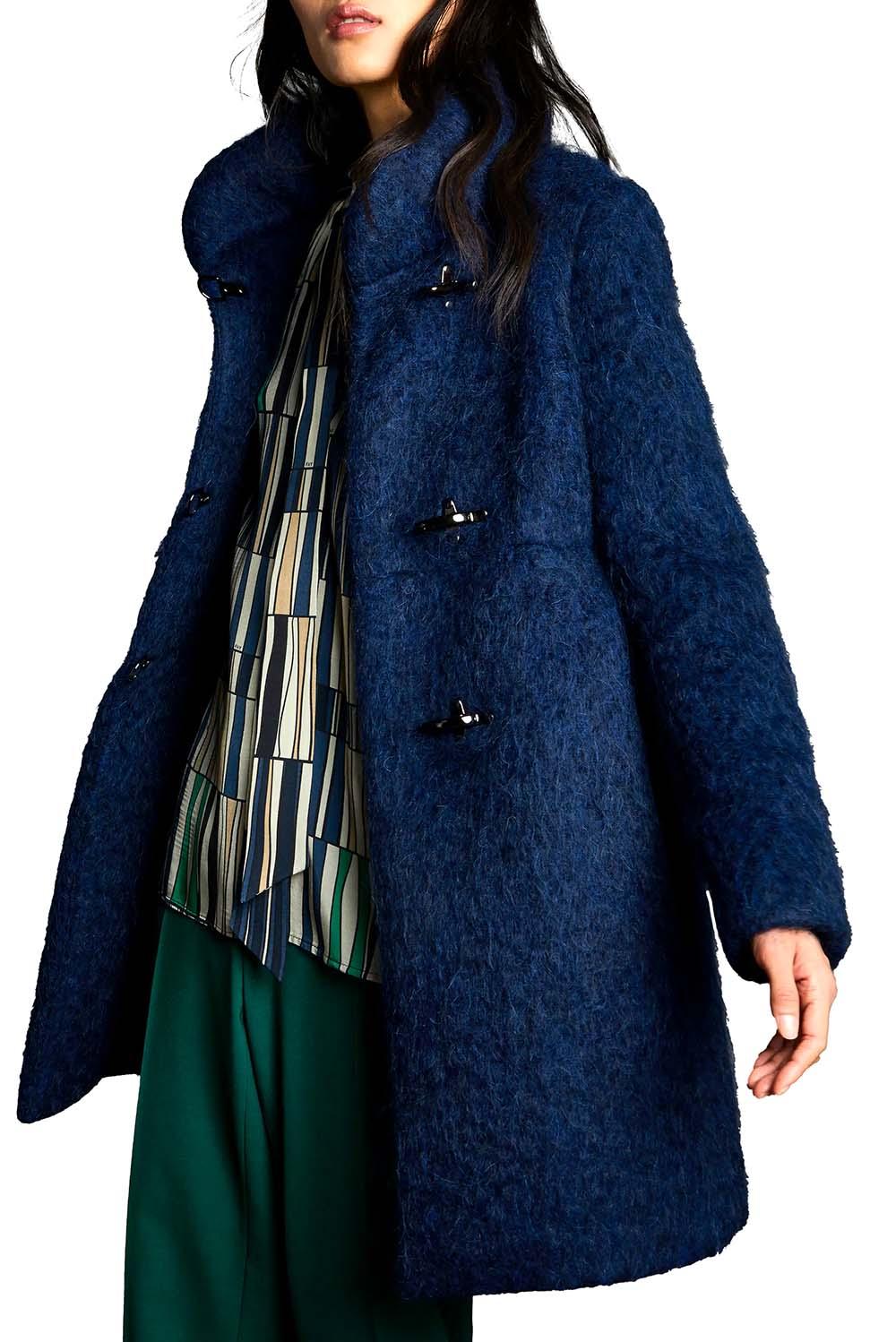  Fay Romantic Coat Blu Woman - 10