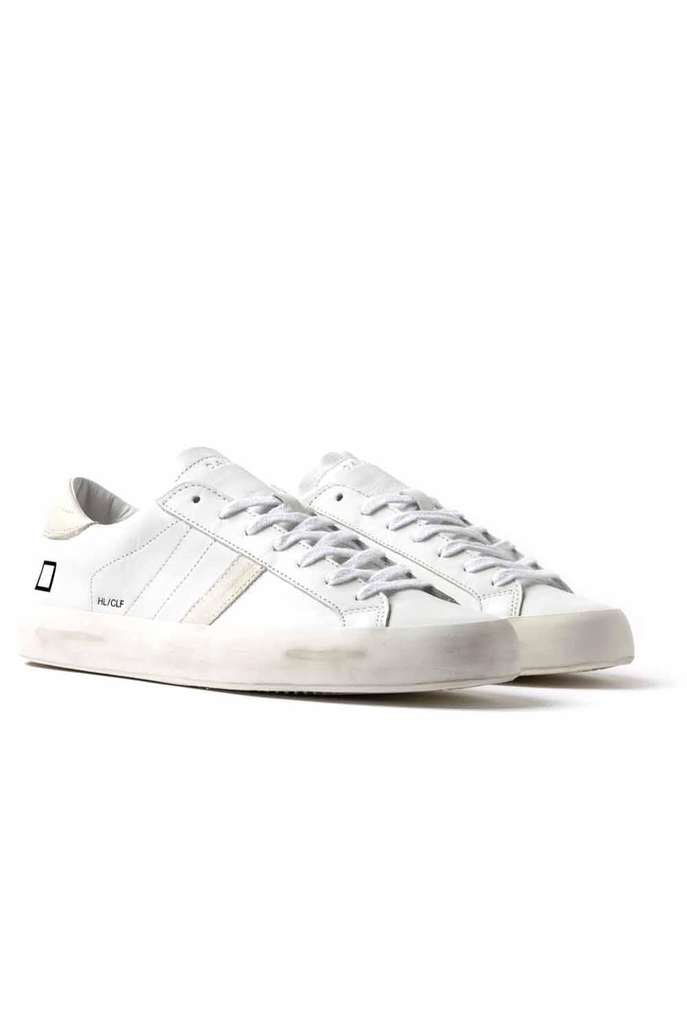  Date D.a.t.e. Sneakers Hill Low White Milk Uomo - 2