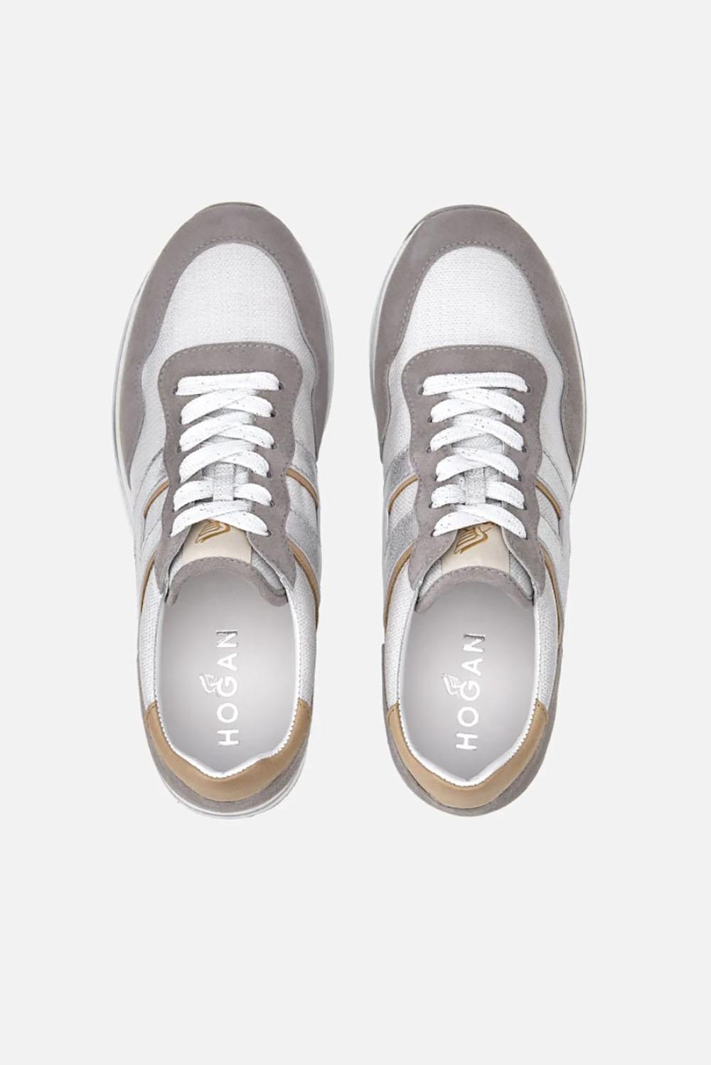  Hogan Midi Platform Grey Woman - 4