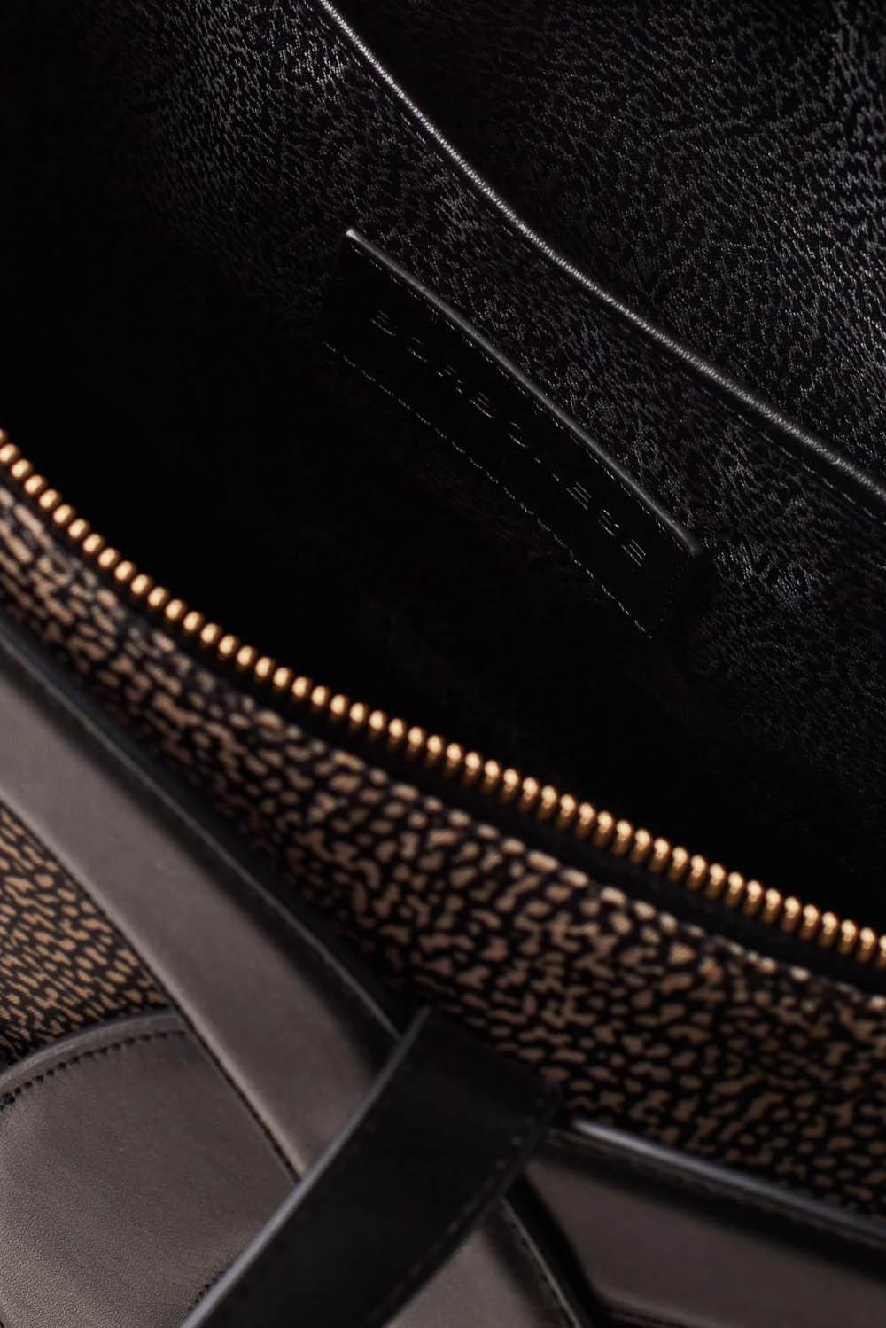  Borbonese Allround Shopping Nero Woman - 3