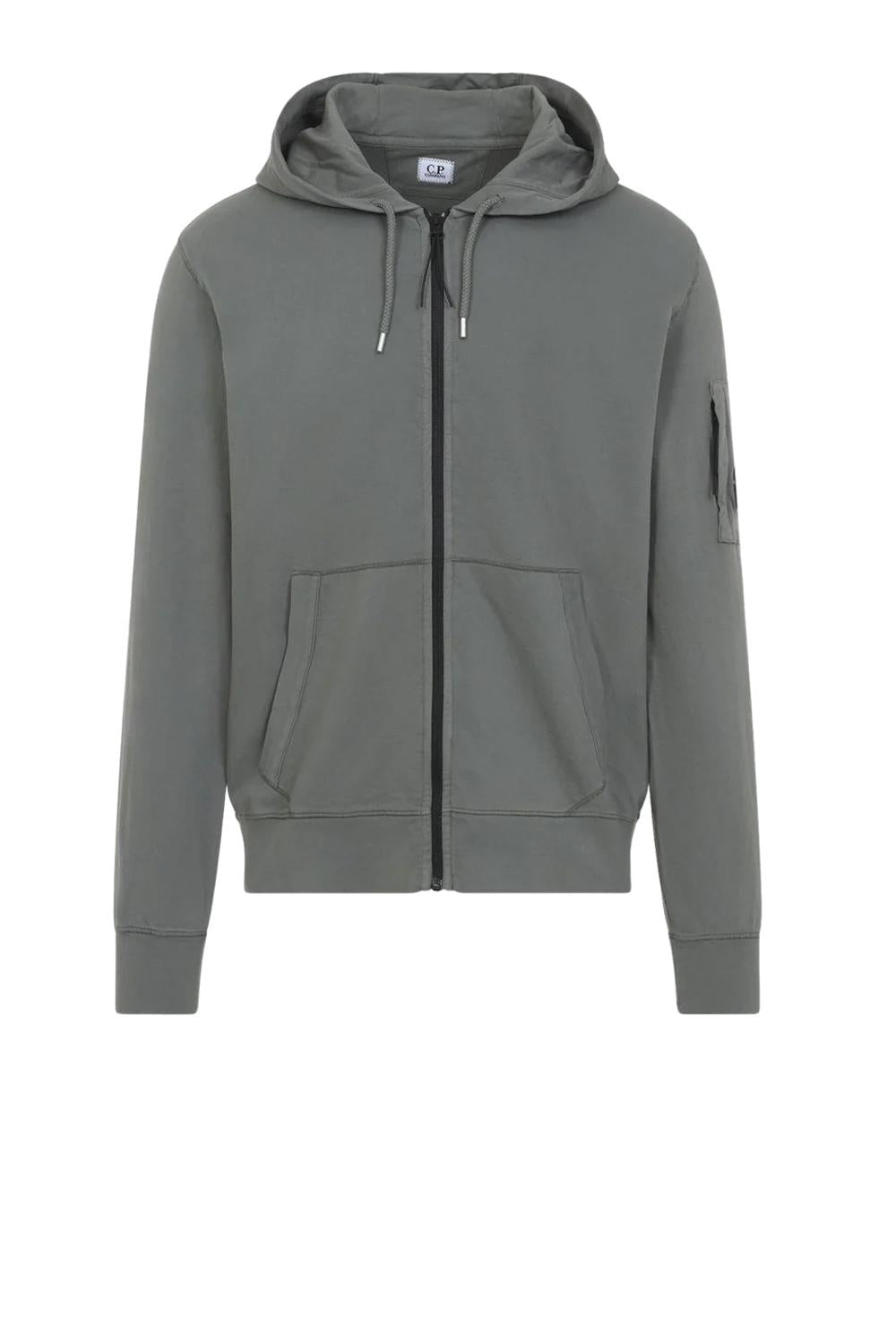  Cp Company C.p.company Felpa Gunmetal Uomo - 1