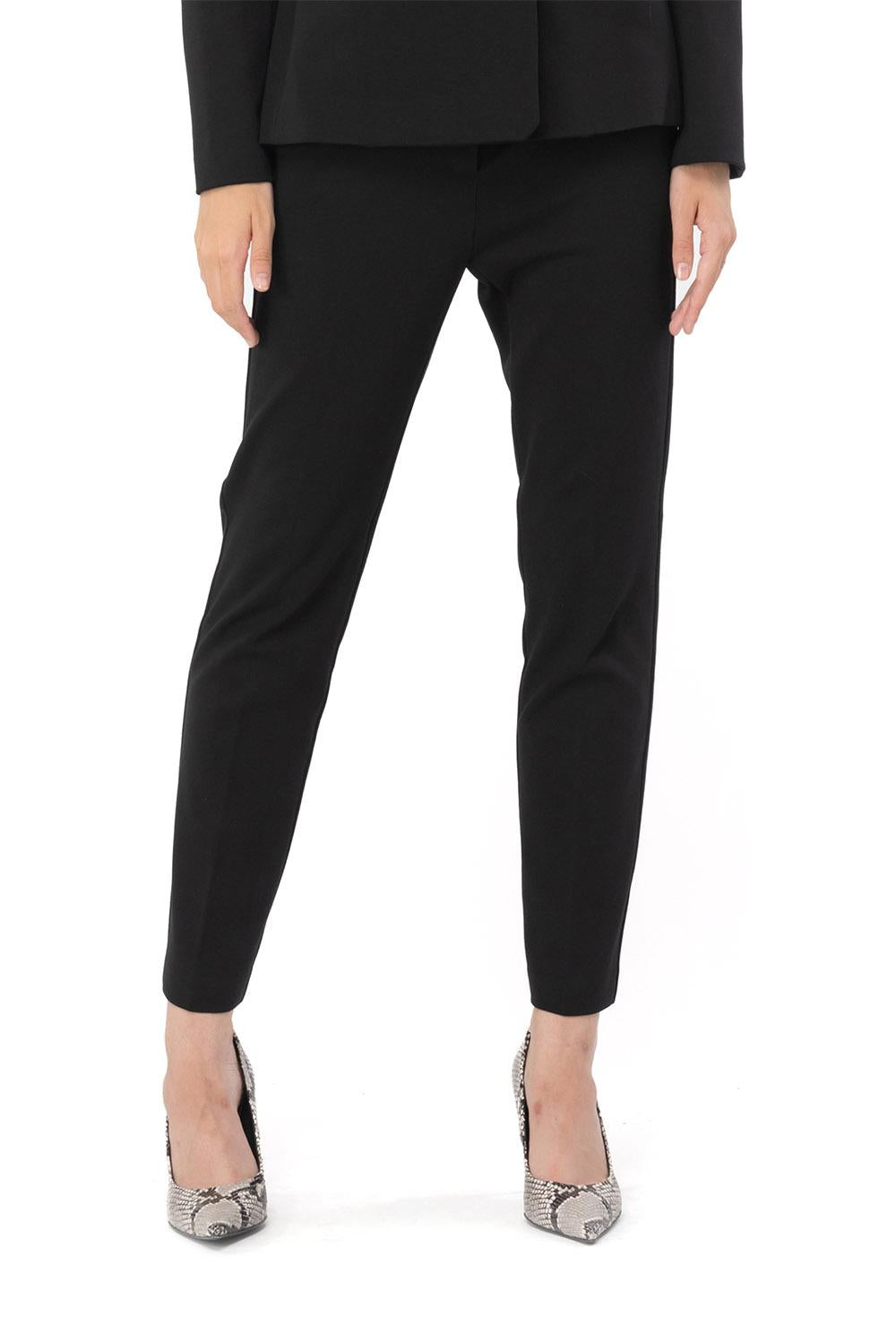  Pinko Pantaloni Cigarette Black Woman - 2