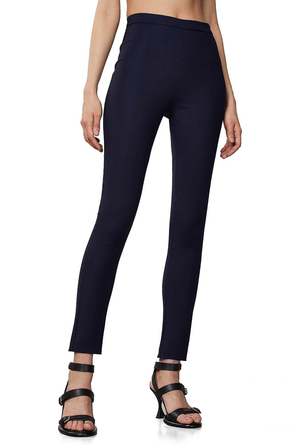  Patrizia Pepe Pantalone Slim Alla Caviglia Navy Woman - 2