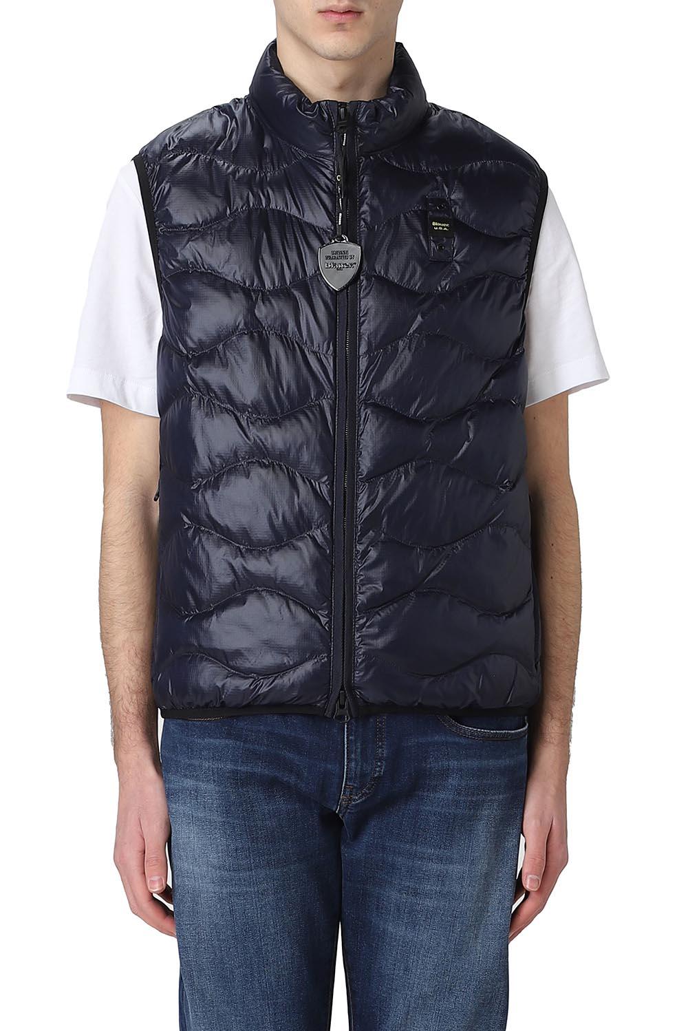  Blauer Piumino Smanicato Uomo Navy - 2