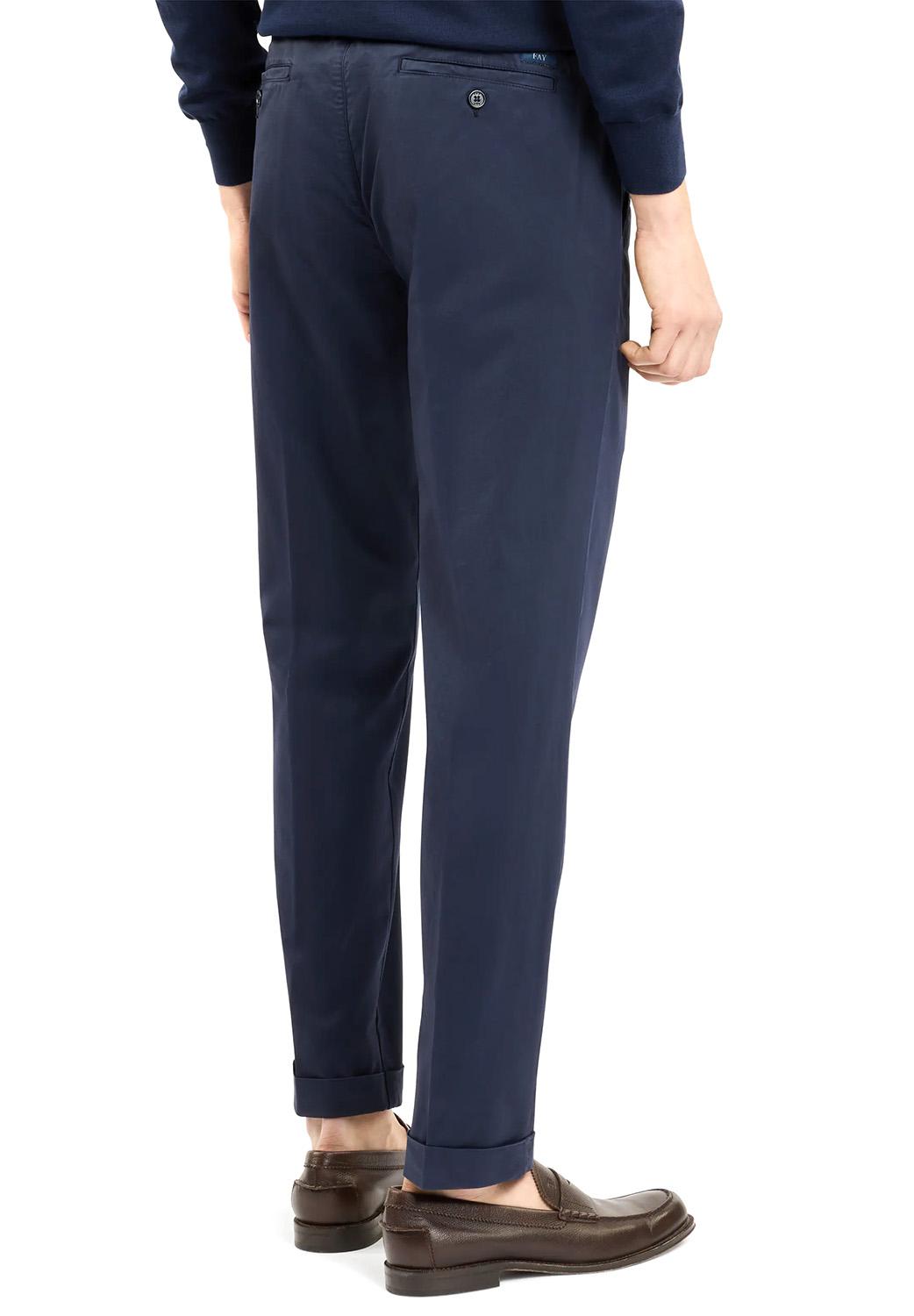  Fay Pantaloni Slim Galassia Uomo - 3