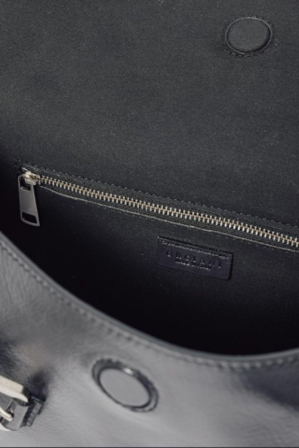  Orciani Borsa Venus Gotham In Pelle Lucida Woman - 4