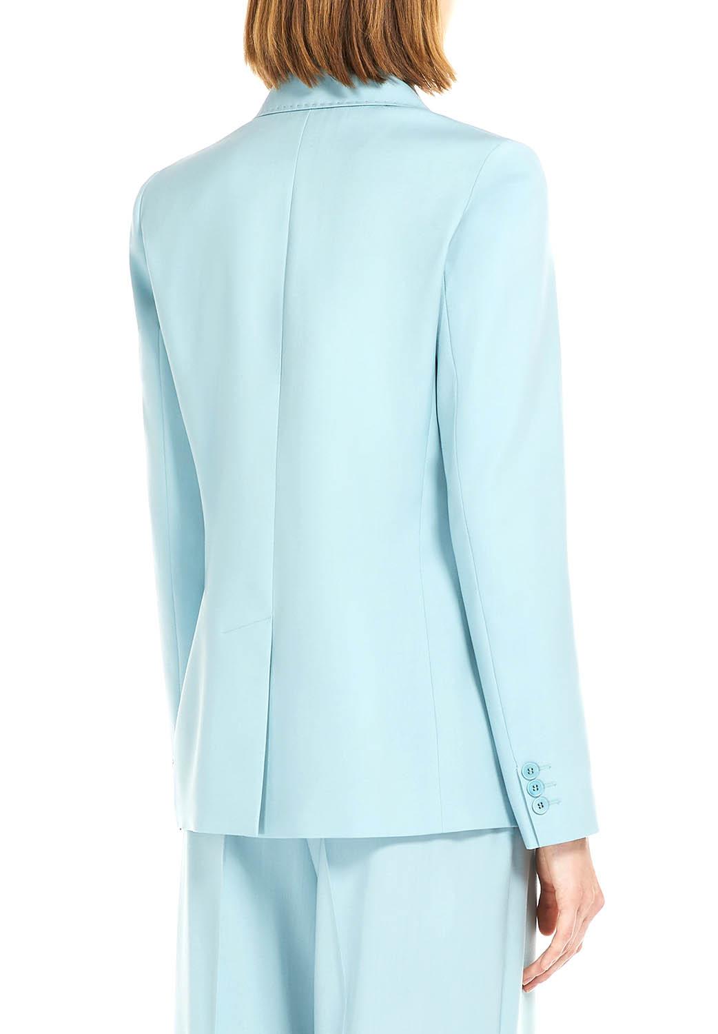  Max Mara Giacca Blazer Nervoso Verde Woman - 4