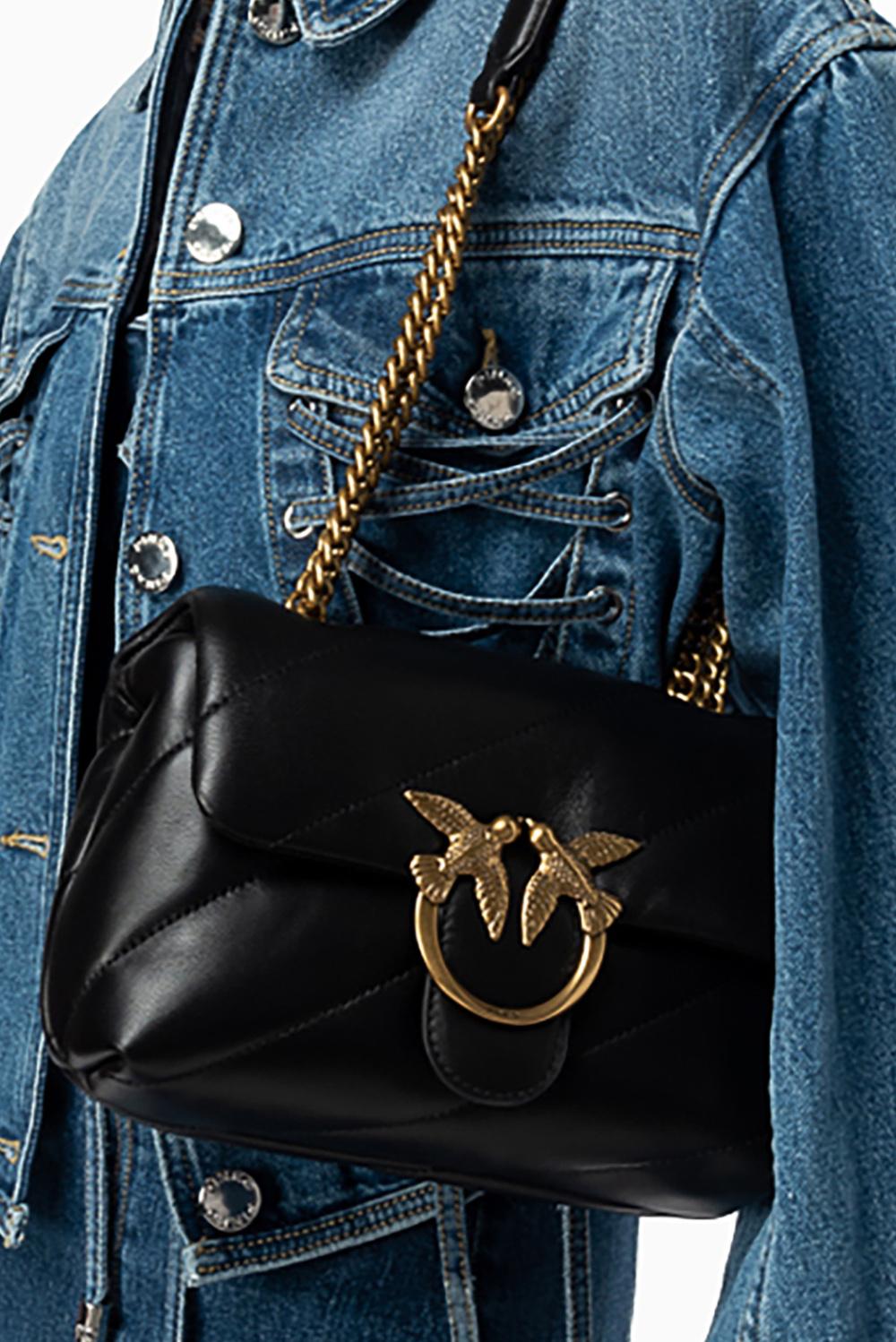  Pinko Love Bag Puff Mini Nero Woman - 5