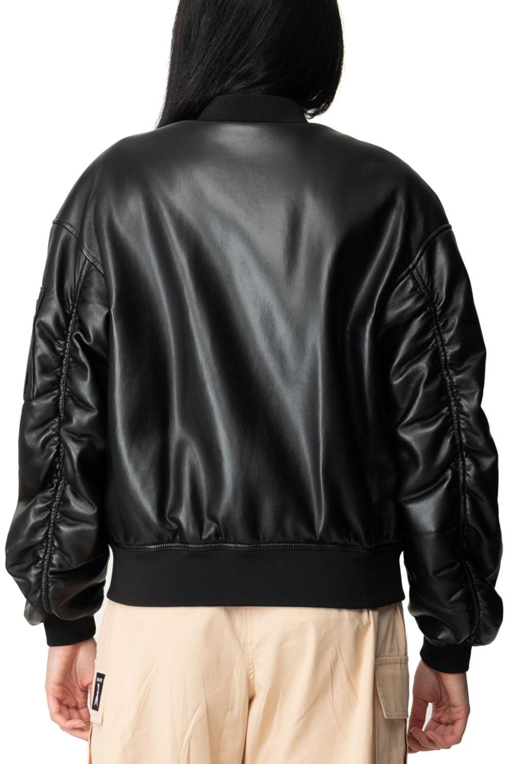  Patrizia Pepe Giubbotto Bomber Nero Woman - 4