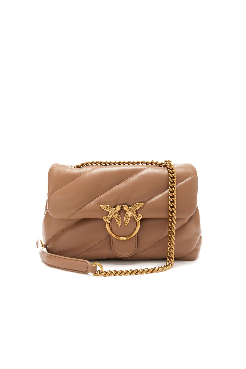  Pinko Love Bag Puff Biscotto Woman - 1