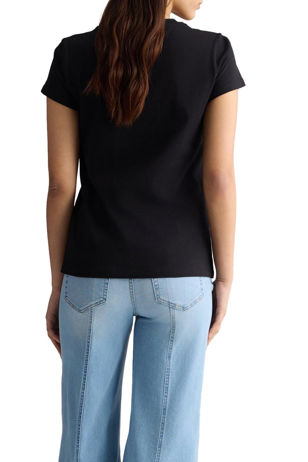  Liu Jo T-shirt Con Stampa Nero Woman - 4