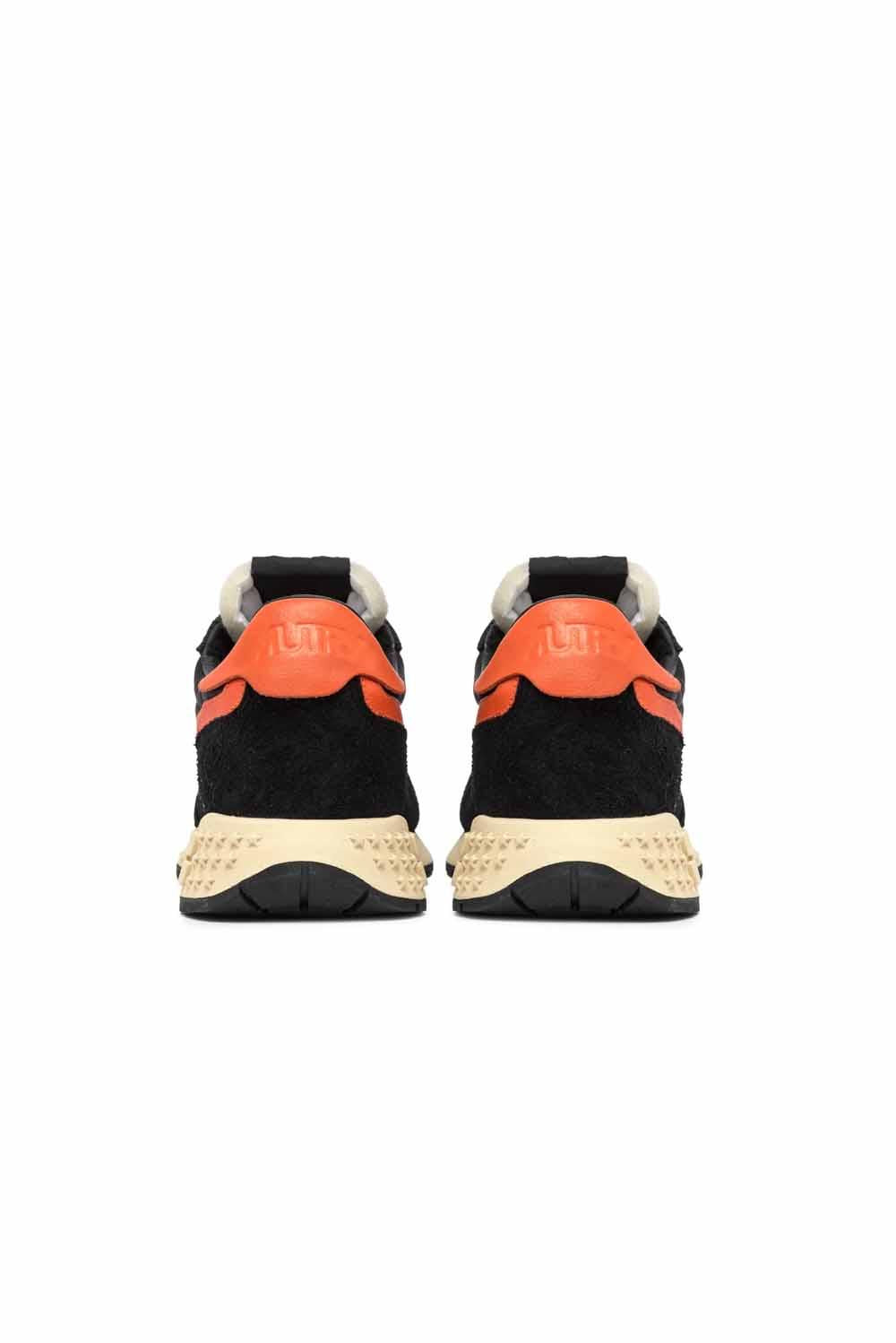  Autry Sneakers Reelwind Black Orange Uomo - 3