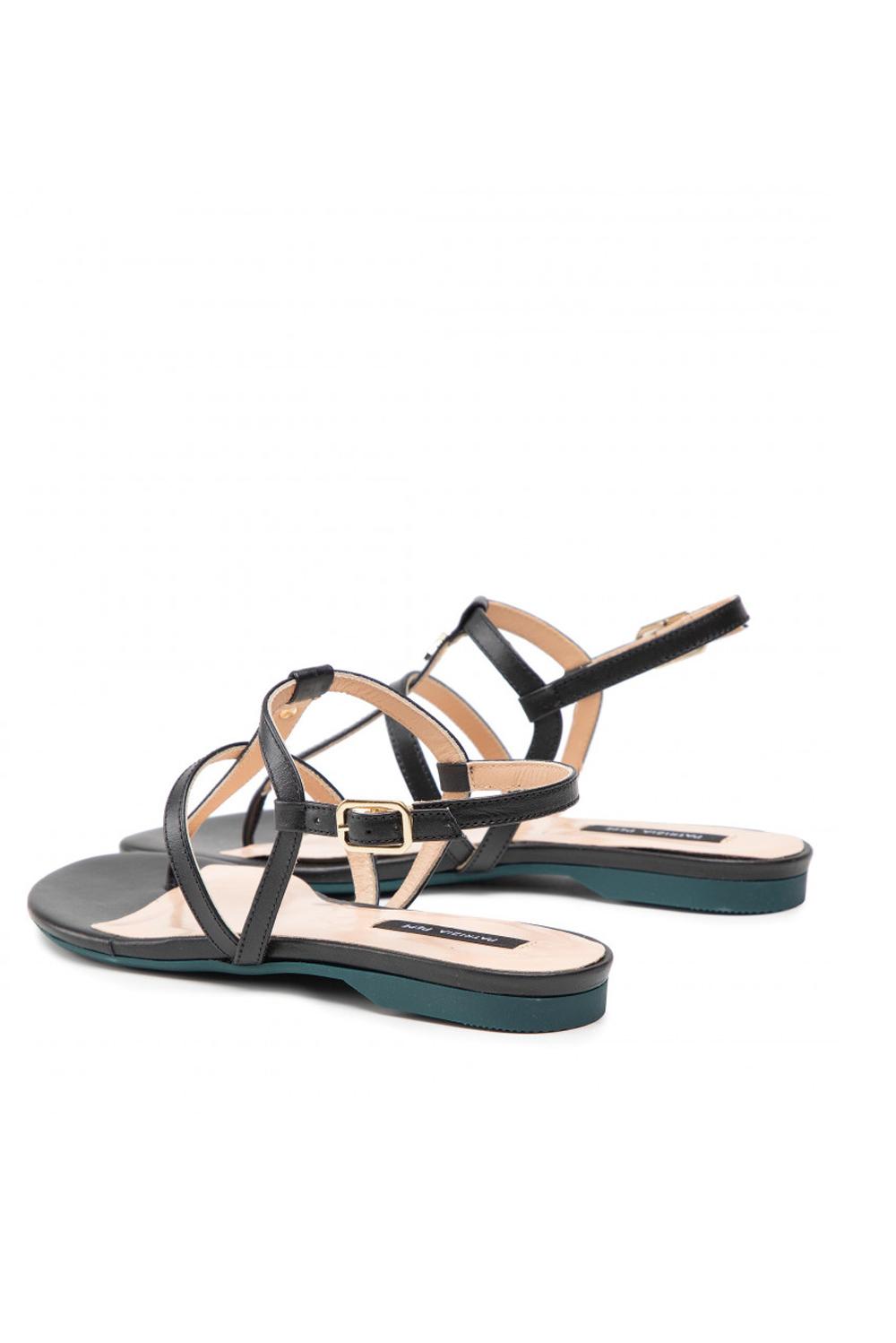  Patrizia Pepe Flat Sandal Nero Woman - 2