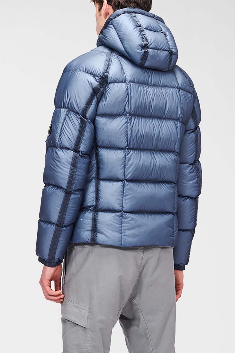  Cp Company Shell Hooded Down Jacket Dusty Uomo - 2