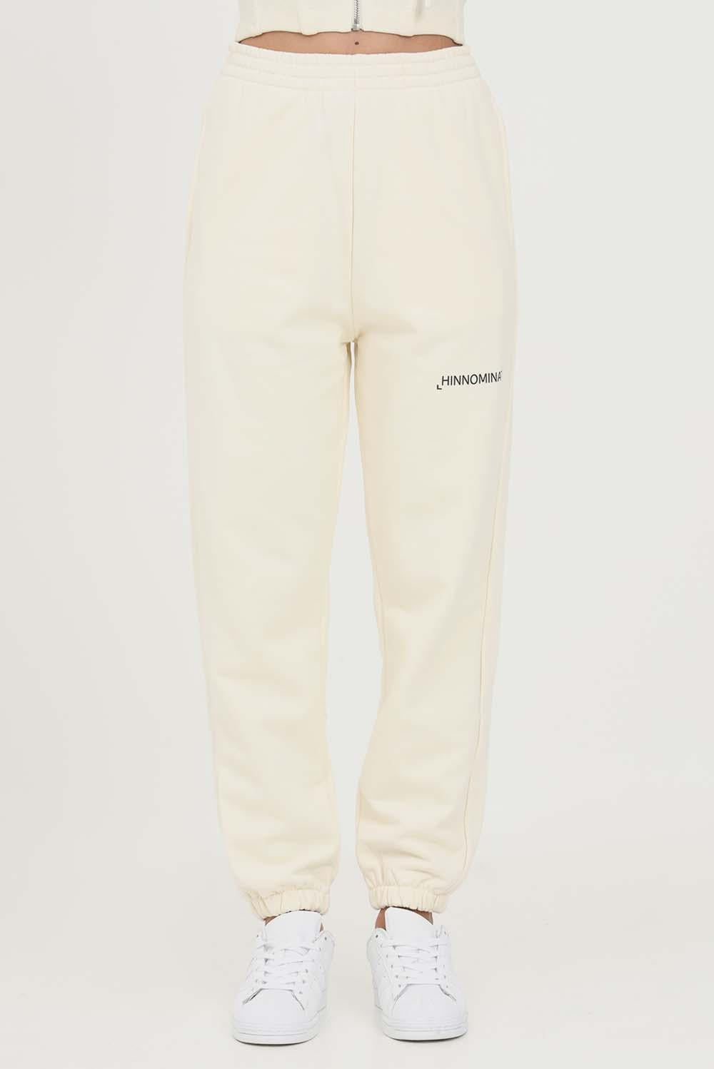 Pantalone Felpa Vita Alta - Logo Stampato