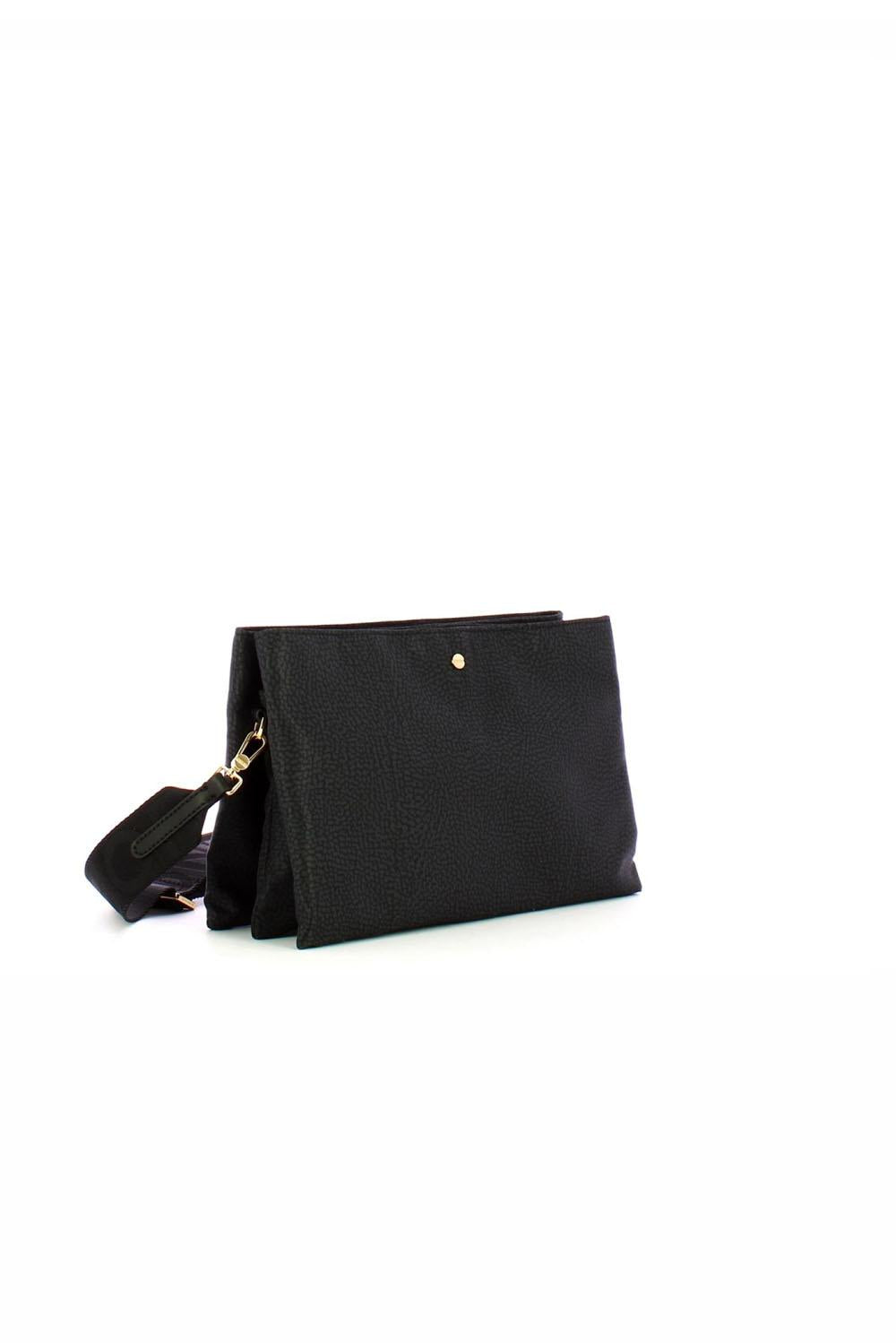  Borbonese Crossover Small Bag Nero Woman - 5